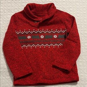 Jumping Beans Red Train Patterned Kids Sweatshirt